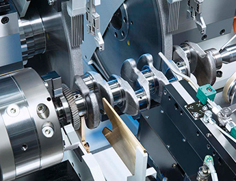 The efficient processing method of crankshaft grinding machine